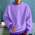 thumbnail image 2 of Afdoent Sweatshirts For Men Pullover Long Sleeve Crewneck Casual Athletic Top For Streetwear Gym Workout Comfortable Retro Streetwear, 2 of 5