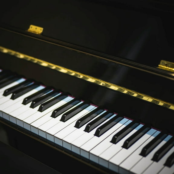 MUSEYA 7Pcs Piano Keytops With Brightening Keyboard Features In White Plastic For Owners