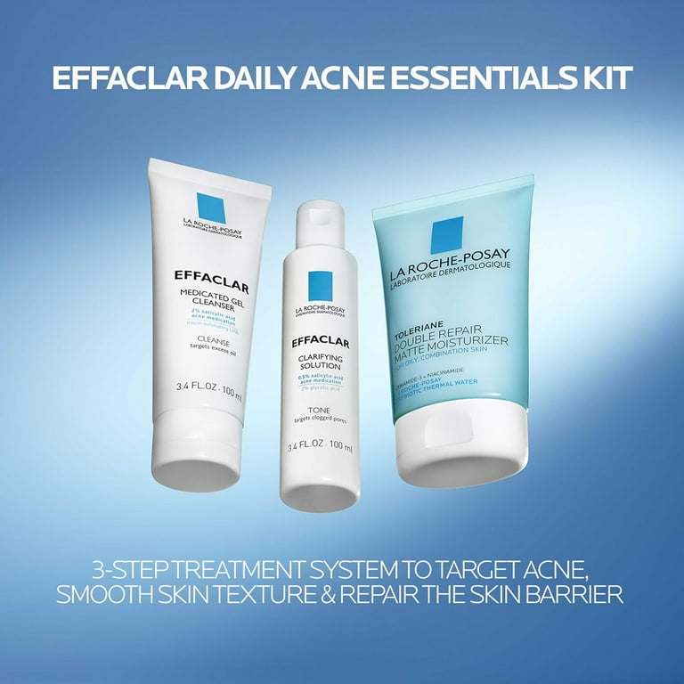 La Roche-Posay Effaclar Acne Daily Essentials Kit HSA/FSA Eligible