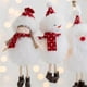 thumbnail image 4 of Noel Muñeco De Nieve Ángel Muñeca Colgante De Felpa Mini Muñeca Árbol De Navidad Fiesta En Casa Decoración Regalo sonducket HA041427-04, 4 of 6