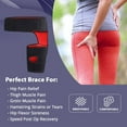 thumbnail image 6 of Aptoco Hip Brace for Men Women, Adjustable Sciatica Pain Relief Suitable Brace for Hips 32"- 44" for Both Legs, Father's Day Gifts, 6 of 10
