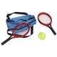 thumbnail image 3 of Raqueta de tenis para casa de muñecas, 4 piezas 1:12 Raqueta de tenis en miniatura de tenis en miniatura Juego de pelotas de raqueta de tenis para casa de muñecas Tecnología avanzada, 3 of 8