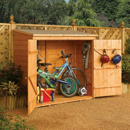 Rowlinson Wall-Store 6 Ft x 2 Ft. 8 In. Wood Storage