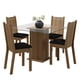 thumbnail image 1 of Juego de Comedor Madesa Maya con Mesa y 4 Sillas de Vidrio Beige Rustic, 1 of 5