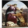 thumbnail image 1 of ARTCANVAS Retribution 1858 Canvas Art Print by Edward Armitage - Size: 26" x 26" (0.75" Deep), 1 of 9