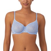 DKNY Women's Modern Lace Unlined Demi Bra, Serenity