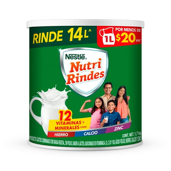 Producto lácteo Nutririndes 1.7 kg