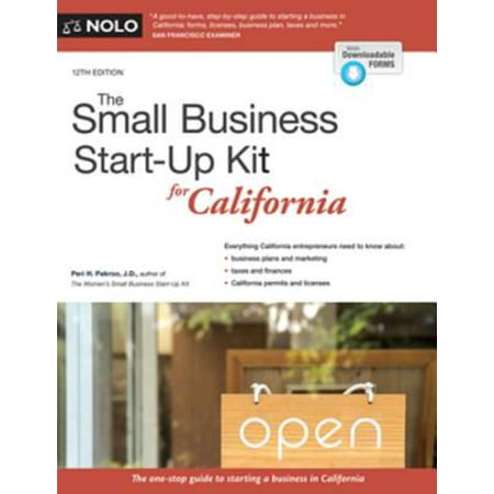 Small Business Start-Up Kit for California, The - (Best Small Business To Start In California)