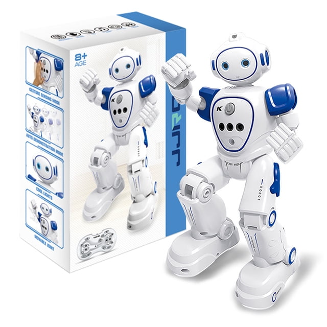 Juguetes robot, robot RC para niños, robot recargable con detección de gestos