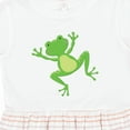 thumbnail image 4 of Inktastic Jumping Frog Girls Toddler Dress, 4 of 5