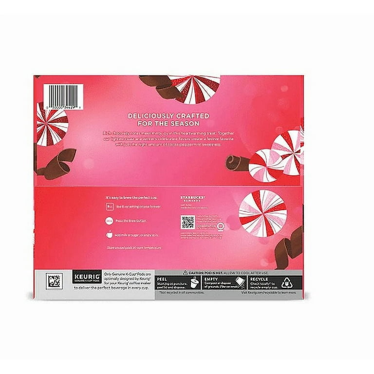 Starbucks Peppermint Mocha Flavored Coffee K-Cups for Keurig