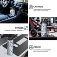thumbnail image 3 of Camouflage Insulated Stainless Steel Water Bottle with Straw & Cleaning Brush – 18/32/40 Oz | Leakproof, BPA-Free, 304 Stainless Steel, Wide Mouth, Travel Mug for Car, Gym, Office, 3 of 5
