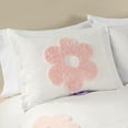 thumbnail image 3 of Gracie Mills Chenille Duvet Cover Set Twin Floral Reversible Purple Pink Aqua GRACE-15466, 3 of 5