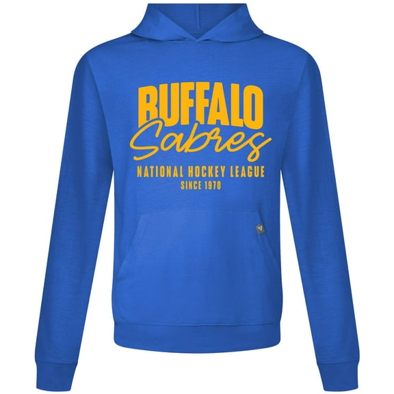 Men's Levelwear  Royal Buffalo Sabres Relay Response Pullover Hoodie