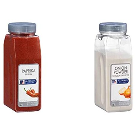 Mccormick Culinary Paprika, 18 Oz & Onion Powder, 20 Oz
