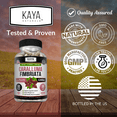 thumbnail image 4 of Kaya Naturals - Caralluma Fimbriata 1200mg High Potency Supplement | Maximum Strength Natural Endurance Support, Vegetarian Capsules 60 Count, 4 of 9
