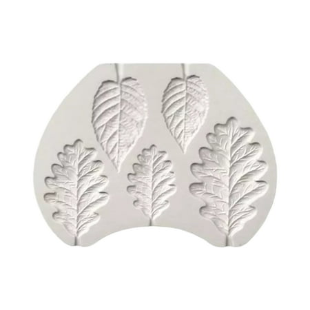 

Non-Stick Leaves Shape Moulds for Baking Cookie Jello Cupcakes Birthday Cake