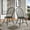 Black, variant on Weston Home Lydford Hoop High Back Windsor Metal Side Chair with Wood Seat, Black (Set of 2)