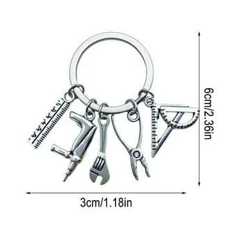 Cheers.US Creative Tool Keychain Metal Spanner Keyring Pendant Key