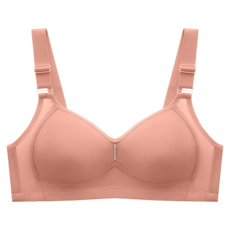 Meichang Bras for Women Wirefree Lift T-shirt Bras Seamless Sexy Bralettes  Shapewear Everyday Full Figure Bras 