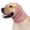 Pink, variant on Harikaji Dog Quiet Ears Covers for Anxiety Relief & Calming Dogs, Short Fleece Dogs Hats Hoodies Dog's Ear Muffs Headband, Noise Dog Ear Protection for Small Medium Large Dog Dark Purple M