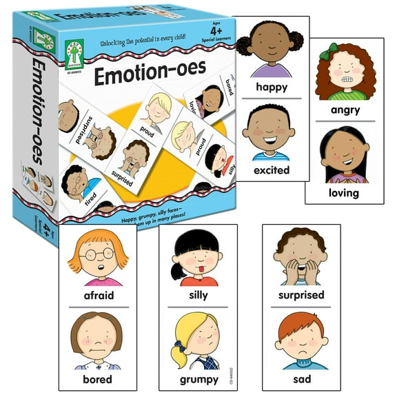Carson Dellosa Education Emotion-oes Game