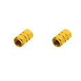 thumbnail image 4 of VONKY 4 Pieces Decorative Tire Caps Convenient Firm Tires Valve Cover Tire Plug Covers Modifying Accessory with Bright Color Golden 2Set, 4 of 6