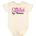 thumbnail image 3 of Inktastic Spoiled by Nonna Girls Baby Bodysuit, 3 of 5