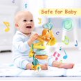 thumbnail image 2 of (Elefante naranja)Juguetes para cochecito, juguete de peluche en espiral para actividades de bebé, sonajeros suaves para asiento de coche, juguetes para cuna para niños y niñas a partir de 6 meses oso de fresa Electrónica, 2 of 5