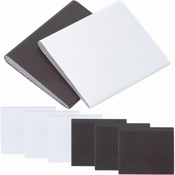 6Pcs 2 Colors Weather Stripping Seal Strip Foam Door Seal Window Sealer for Winter Soundproof Door Insulation Strip Thin Stripping Seal for Door Frame Door Gap Filler Noise Blocker 2x1.7in