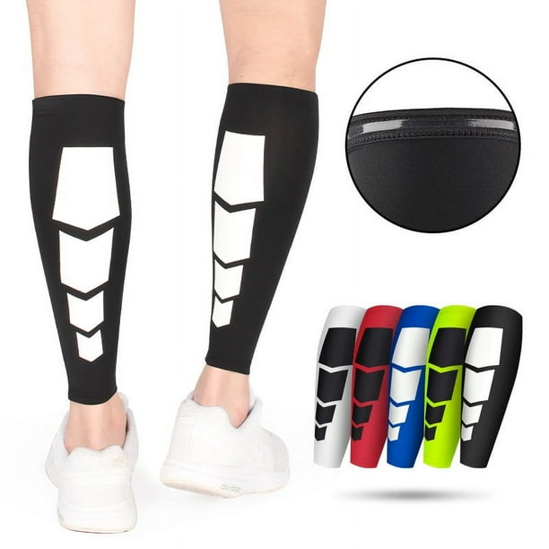 Medias de compresión para protección de pantorrillas deportivas para hombres y mujeres, para exteriores, baloncesto, fútbol, equitación, carreras, maratones y otros deportes