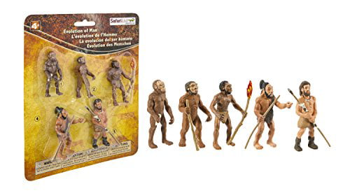 Safari Ltd Safariology Evolution of Man Historical Toy Figurines Including for sale online 