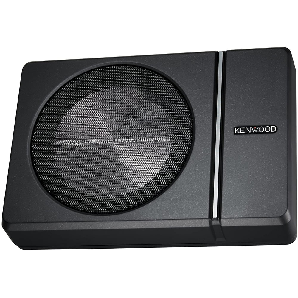 Kenwood KSCPSW8 250W Max (150W RMS) Single 8" Under Seat Powered