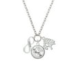 thumbnail image 2 of Delight Jewelry Silvertone Love Infinity Sign Let Things Go Fall Zoey Charm Necklace, 28", 2 of 4