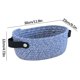 thumbnail image 3 of Fiudx Ofertas relámpago Cesta de almacenamiento, contenedor de cuerda, cesta tejida, caja organizadora de entrada, contenedor de almacenamiento para el hogar, caja de almacenamiento de cuerda S, 3 of 5