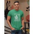 thumbnail image 2 of Cupid Techno Style T-Shirt Men -Image by Shutterstock, Male x-Large, 2 of 4