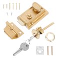 thumbnail image 1 of 1 Set Vintage Outer Door Lock Safety Door Lock Durable Latch Lock for Home, 1 of 4