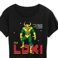 thumbnail image 3 of Marvel Loki - Pixelated - Women's Short Sleeve Graphic T-shirt, 3 of 5