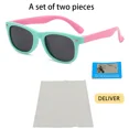 thumbnail image 1 of Nueva marca de moda, gafas de sol de Color para niños, sombrilla Anti UV para bebés, gafas de protección contra luz azul, gafas de sol para hombres y mujeres UV400, 1 of 5