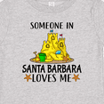 thumbnail image 4 of Inktastic Someone in Santa Barbara Loves Me Boys or Girls Baby T-Shirt, 4 of 5
