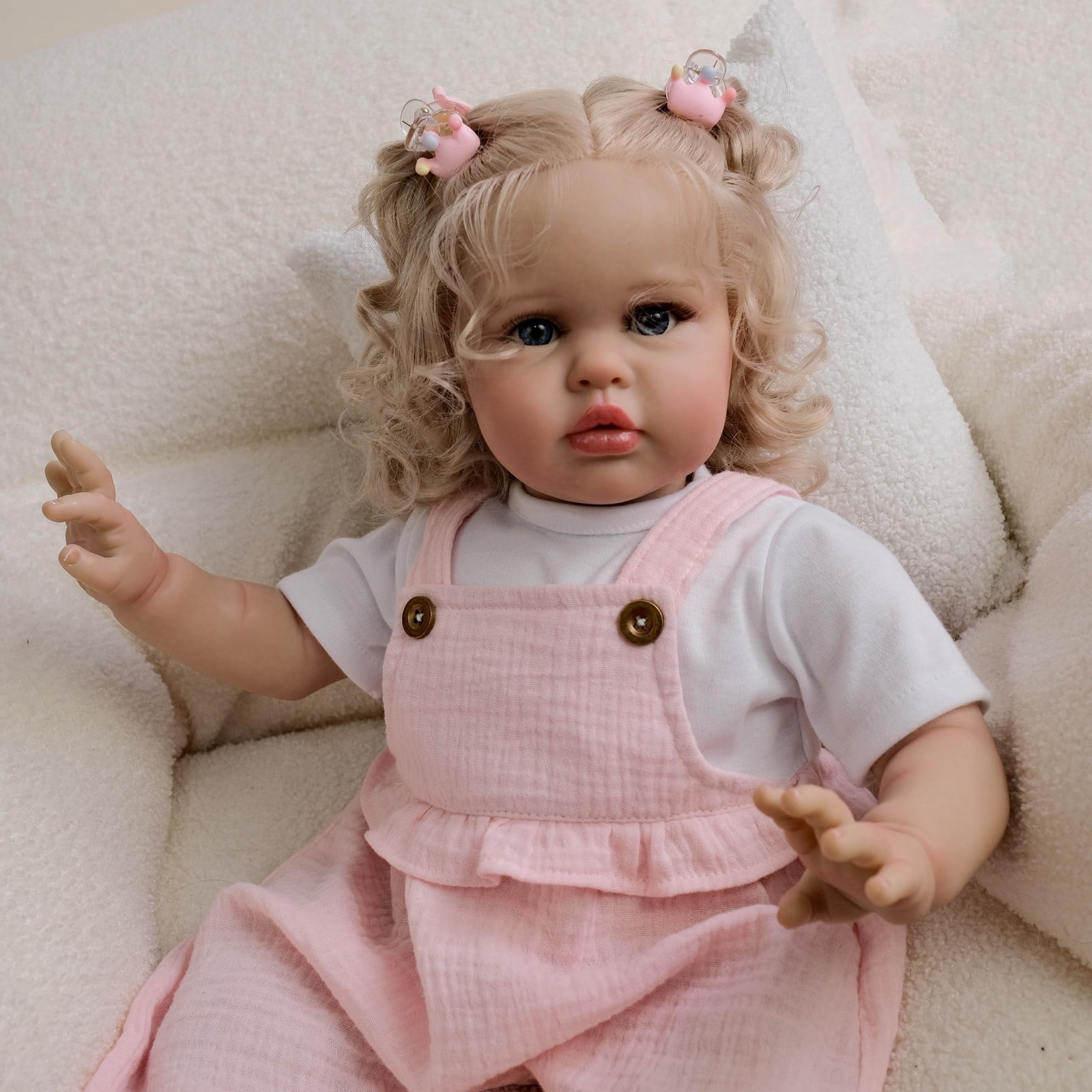 Reborn Baby Dolls 24" Realistic Newborn Chubby Baby Dolls Girls That Look Real Lifelike Preemie Babies Alive Reborn Infant Toddler Dolls