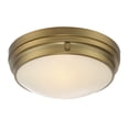 thumbnail image 5 of Lucerne Flush Ceiling Light in Warm Brass, 5 of 9