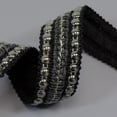 thumbnail image 3 of Expo Int'l 10 Yards of Rockwell Faux Leather Braided Studded Trim, 3 of 5