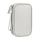 thumbnail image 1 of Organizador de cables de viaje, accesorios tecnológicos, bolsa organizadora, resistente a golpes, para dispositivos electrónicos. Gris grande, 1 of 9