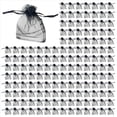 thumbnail image 1 of 200 Piezas Bolsas de Regalo de Organza Negras 9X12Cm, Bolsas de para Recuerdo de Boda con CordóN para Joyas Maquillaje Caramelo Baby Shower, 1 of 5