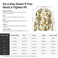 thumbnail image 6 of Goofa Monkeys and Pinealpples Printed Women's UPF 50+ Sun Protection Hoodie Jacket Lightweight Long Sleeve Sun Shirt for Women with Pocket Hiking Outdoor-, 6 of 9