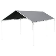 King Canopy 10' x 20' Silver Carport Canopy Cover