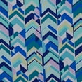 thumbnail image 2 of Zelouf High Multi Chiffon Print  , Sewing, DIY, Crafts Fabric by the Yard, 741 Teal/cobalt, 3 Yard, 2 of 2