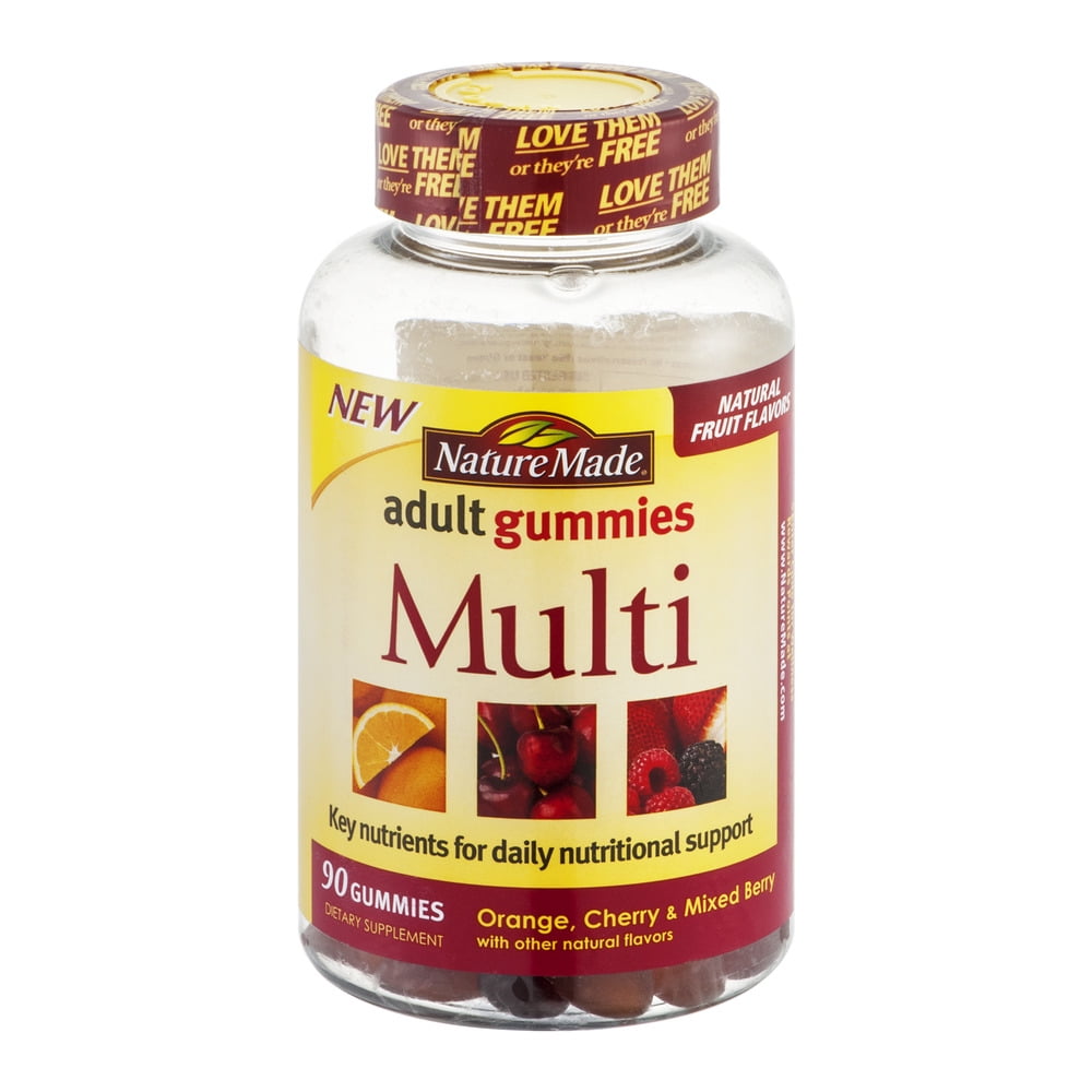 Nature Made MultiVitamin Adult Gummy, 90 Ct