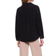 thumbnail image 3 of INSPIRE CHIC Corduroy Shirts for Women's Button Down Long Sleeve Casual Jacket S Black, 3 of 6
